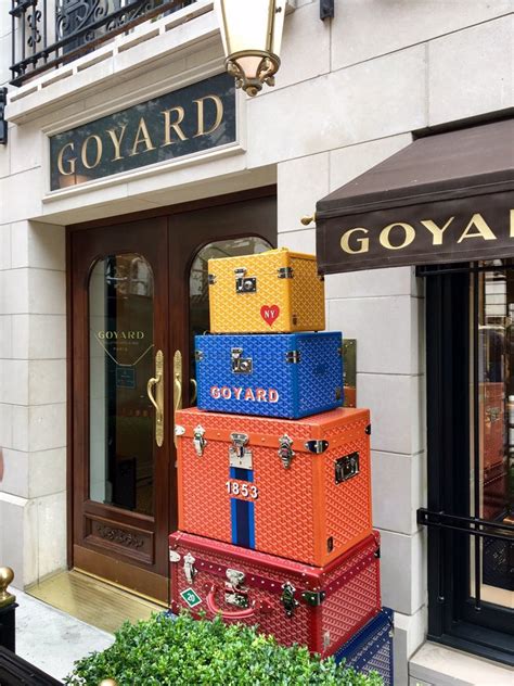 goyard nyc price|maison Goyard locations.